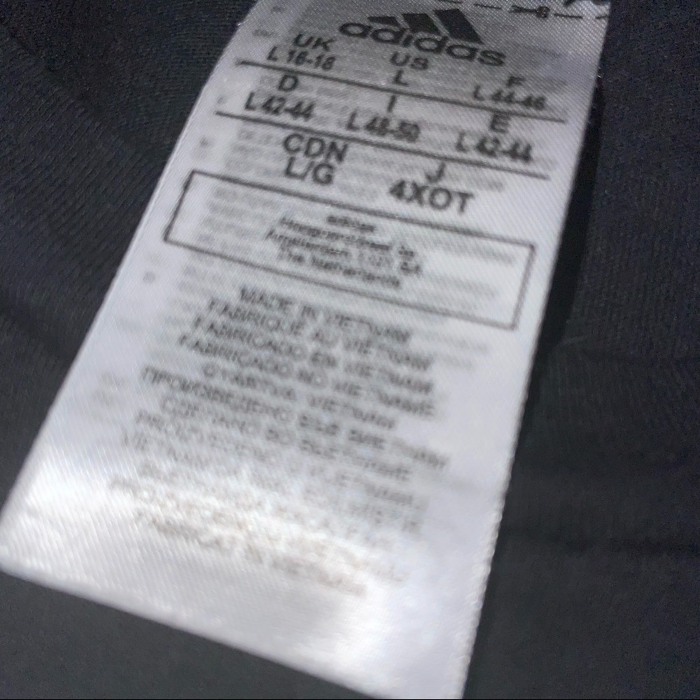 NWT ADIDAS Essential Comfort Tee - Picture 7 of 9